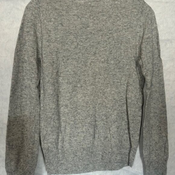 Gray J Crew Sweater with yellow pear. Super cute and in great condition. Size S - Picture 2 of 4